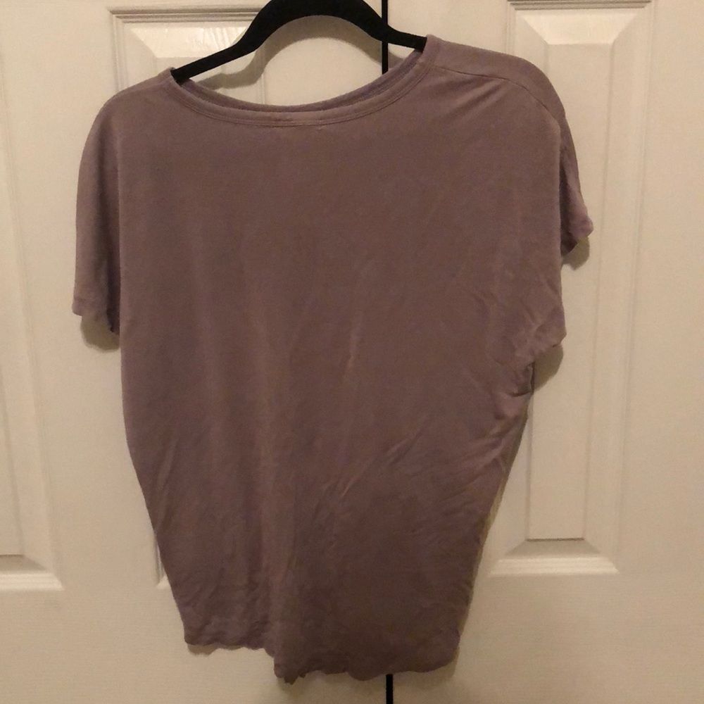 purple blouse from H&M